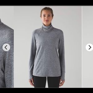 Lululemon hill and valley mock neck deals